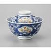 Large Tea Bowl with Lid, Flower and Bird Lid Bowl [15.7 X 11.3cm] [Restaurant, Inn, Japanese Tableware, Restaurant, Commercial Use, Tableware]