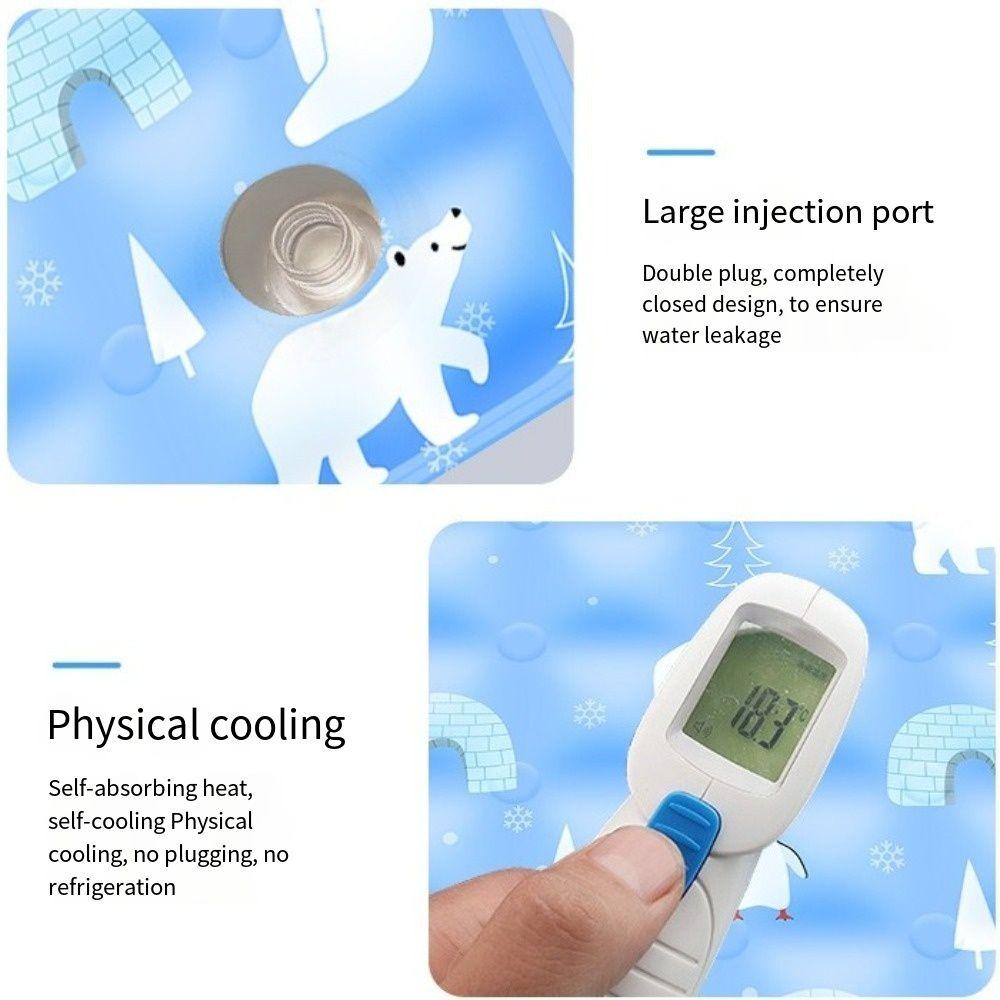 Cool Pet Cooling Mat Ice Gel Dog Cold Bed Mat Summer Blanket Pet Ice Cushion  For Small Big Dogs