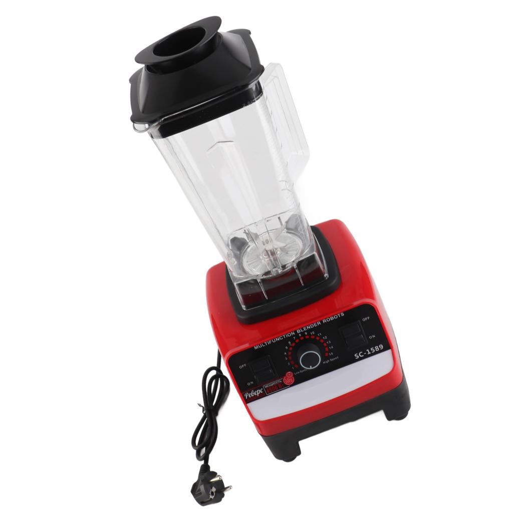 4500 Вт Настольный блендер 2.5 л 15 скоростей бытовой многофункциональный кухонный комбайн с 6 лезвиями из нержавеющей стали для мяса льда фруктов
