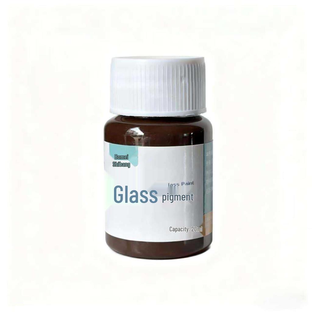 20ml Children's Non-Bake Glass Paint for DIY & Creative Glass Decoration - Waterproof & Handmade