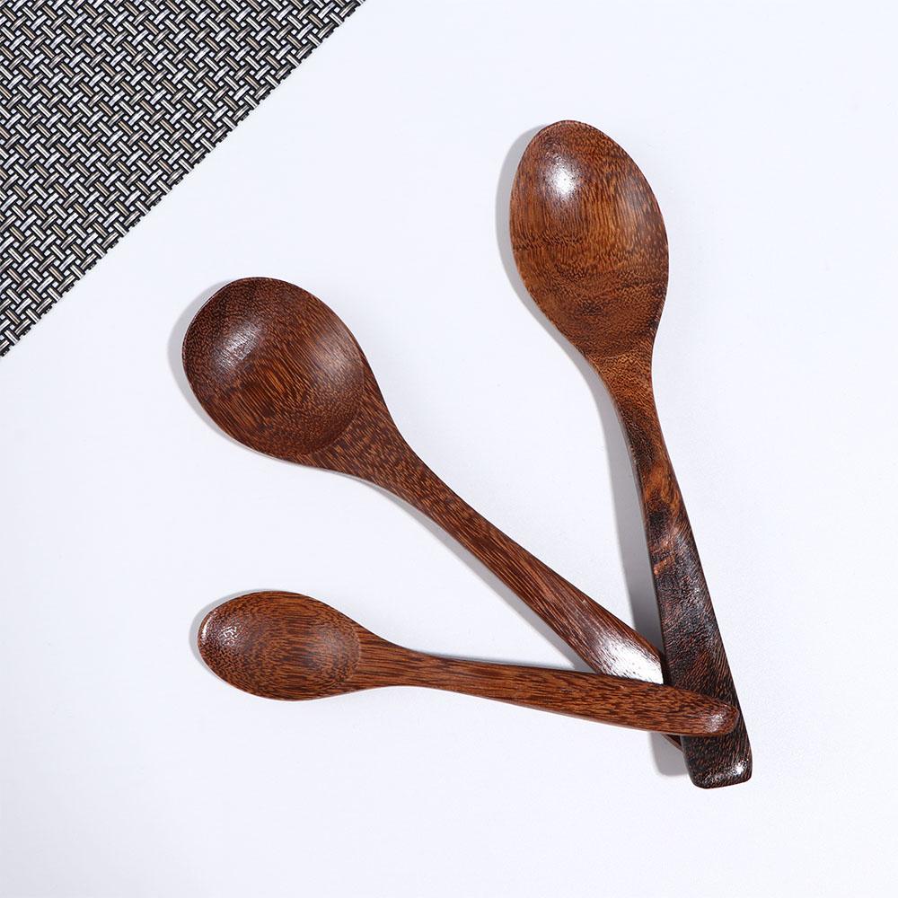Stirring Cooking Utensils Mixing Tableware Dessert Coffee Spoon Wooden Spoon Tea Spoon Soup Spoons