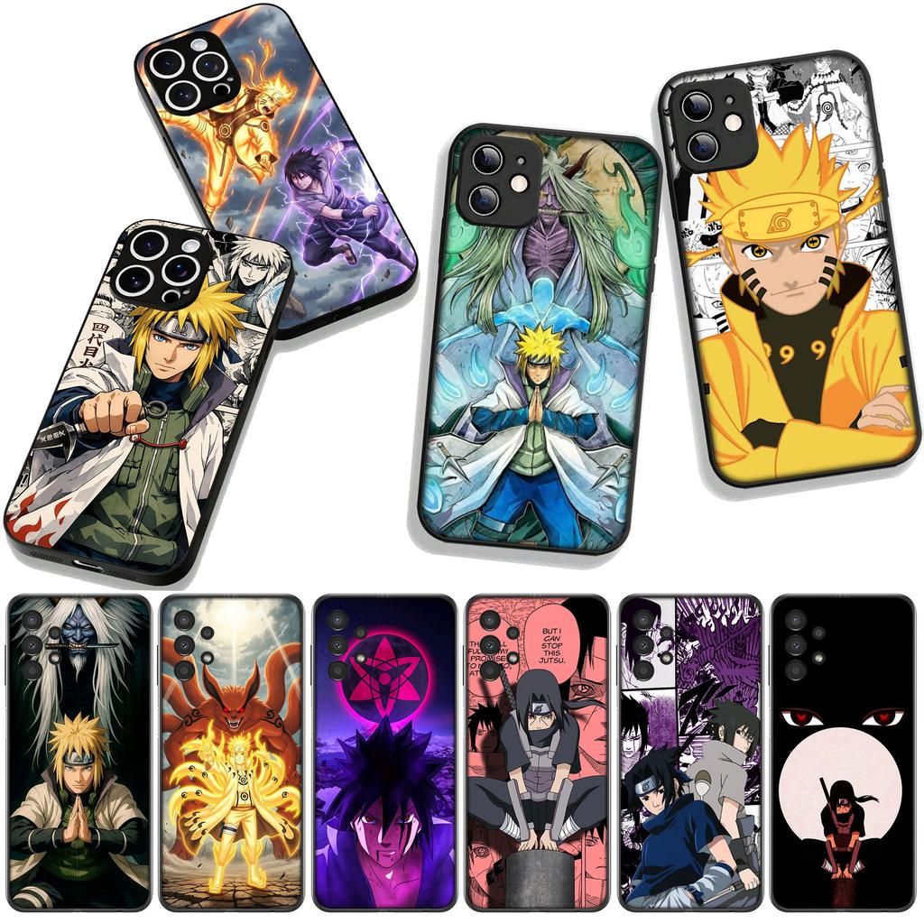 Namikaze Minato Uchiha Sasuke Narutos Cover for Xiaomi Redmi Note 11 15 9 10 Pro Plus 8 A5 9A 9T 10A 10C 9C NFC 15C 8T Case