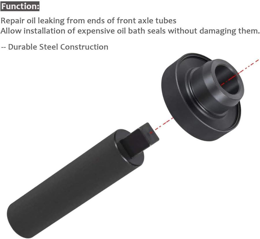 Front Inner Axle Seal Installer for Ford Super Duty 1978-2016 Dana 50 and 60