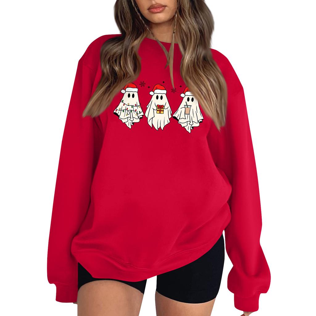 Женская толстовка с цветными блоками, повседневная удобная свободная легкая женская толстовка с длинным рукавом и круглым вырезом