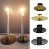 Wedding Adornment Candle Holder Metal Candlestick Wrought Iron Retro Desktop Ornaments Creative