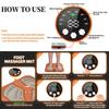 3D Massage Foot Pad with Remote Control EMS Pulse Foot Massager 8 Modes 29 Gears Foot Therapy Instrument