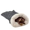 Comfortable Cat Sleeping Bag Soft Warm Closed Pet House New Tunnel Cat Nest  for Puppy Kitten