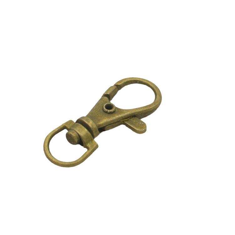 38 мм античная бронзовая застежка-карабин брелок/пряжка для сумки собака - аксессуар для самостоятельного изготовления