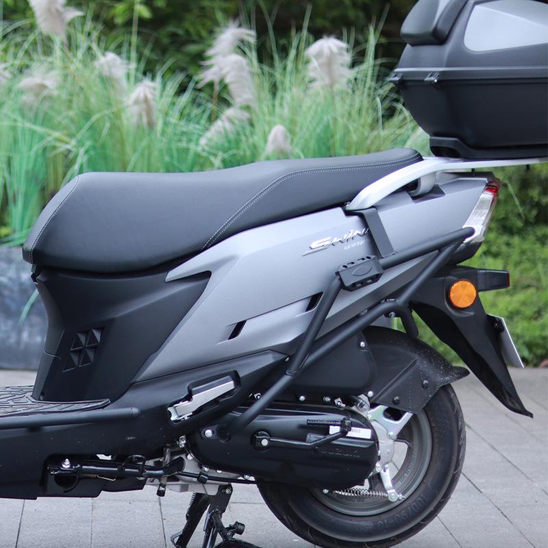 Легкий Мотоцикл Suzuki UY125 Защитные Противоударные Дуги - Передний и Задний Бамперы из Углеродистой Стали