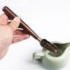 1pcs Tea Spoon Ebony Teaspoon Solid Wood Retro Creative Tea Shovel Tea KongFu Tea Ceremony Accessories Gift