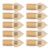 10Pcs Brass Hotend Nozzles High Speed 1.750.4mm for ENDER 7 3D Printer Parts Accessories