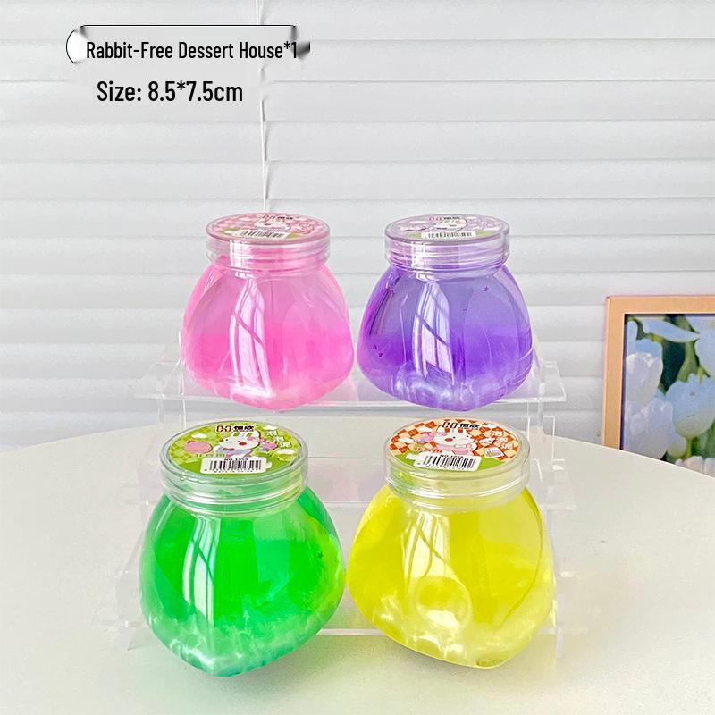 Creative Bubble Gum Jelly Crystal Slime Toy