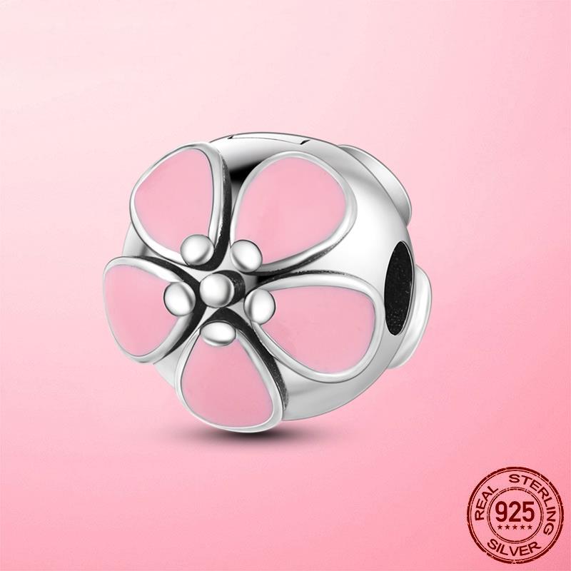 Застежка-зажим, цепочка-зажим из серебра 925 пробы, подвески-звездочки, бусины-стопоры, оригинальный браслет dora, оригинальные украшения своими руками