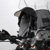 Motorcycle Phone Mount with Sun Shade Heavy Duty Helmet Phone Holder Anti-Drop for Motorbike Off-Road Adventure Trips
