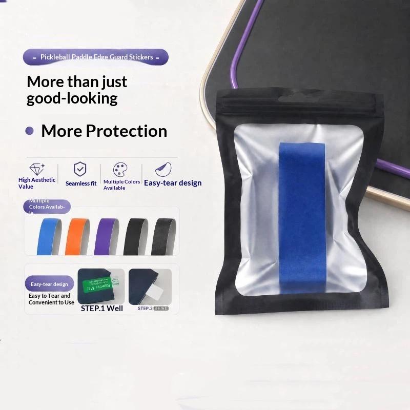 Pickleball Paddle Edge Protective Tape Scratch Proof Waterproof 3M Roll for Beginner Training Racket Care Accessory