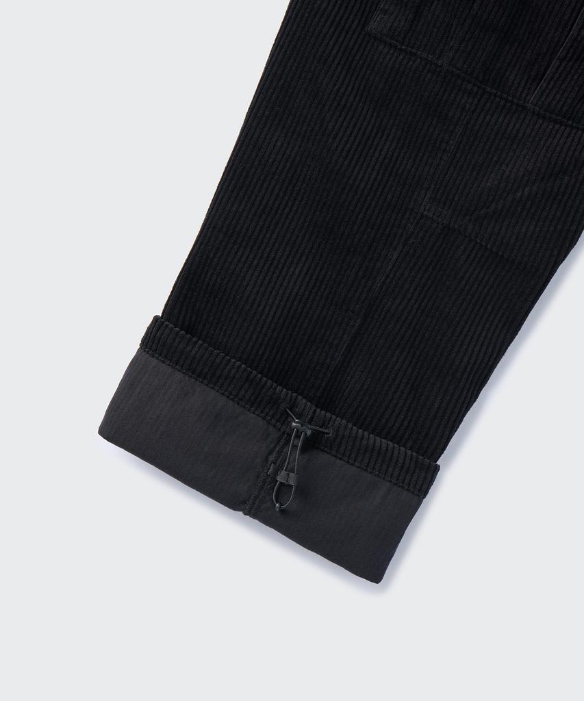 MUSINSA STANDARD WOMAN Women'S Corduroy Wide Cargo Pants [Black]