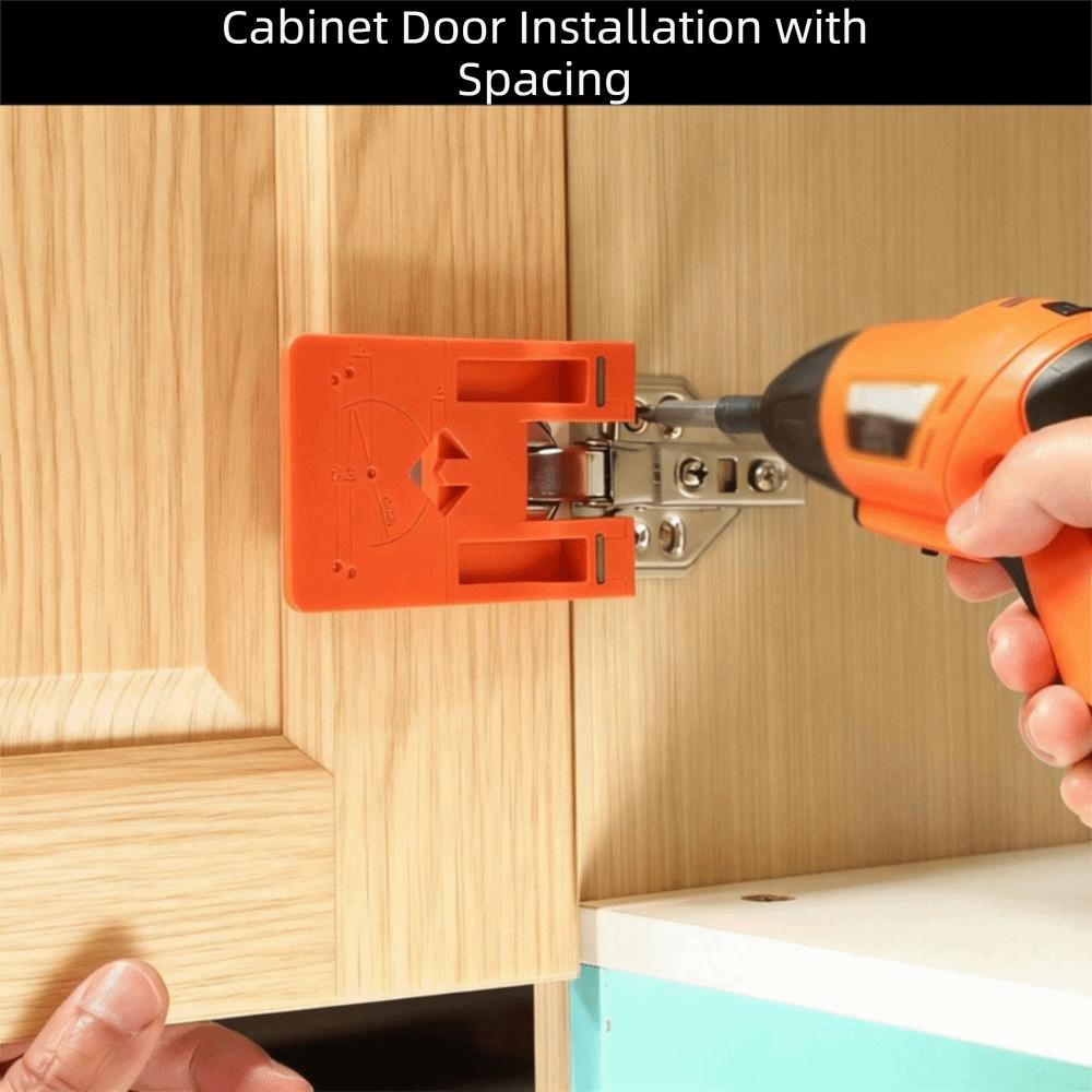 Magnetic Cabinet Door Hinge Gasket Alignment Hinge Mounting Auxiliary Tool Home Renovation