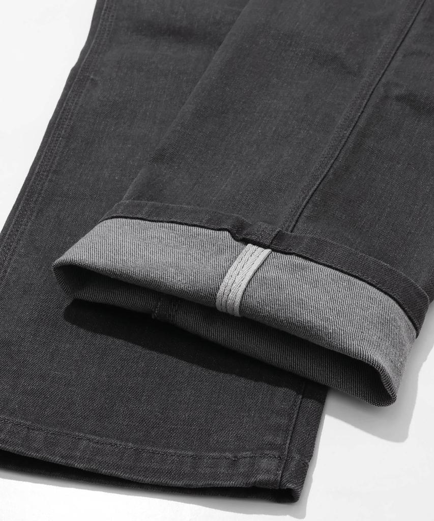 Cliff Mayer Джинсовые брюки мужские с 5 карманами, цвет Угольный, размер X-Large,