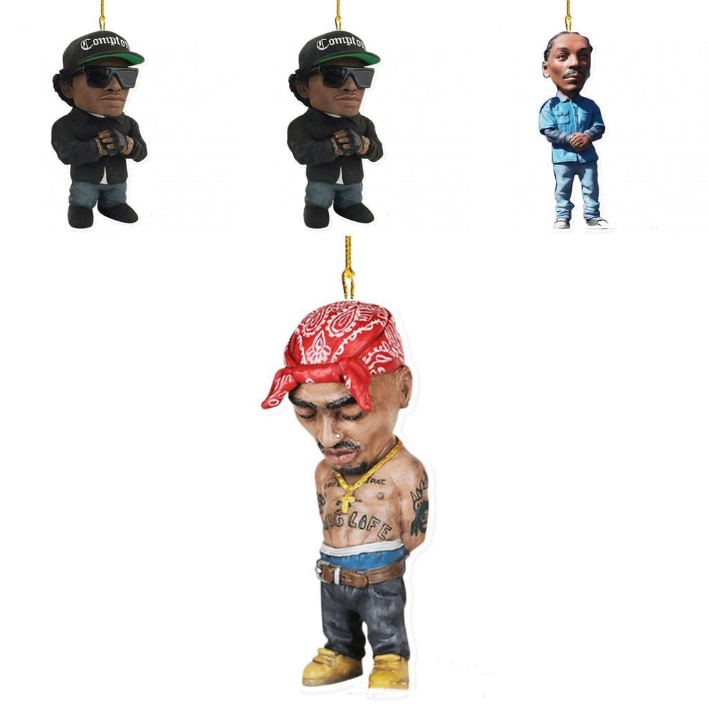 Notorious Biggie Action Figure Acrylic Ornament Gift