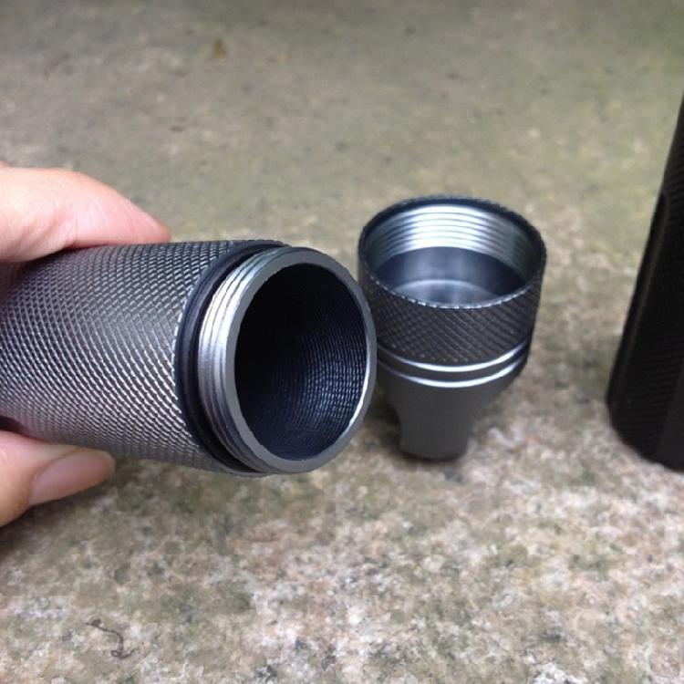 Легкий водонепроницаемый алюминиевый наружный держатель Контейнер для аварийных принадлежностей для кемпинга и походов на открытом воздухе