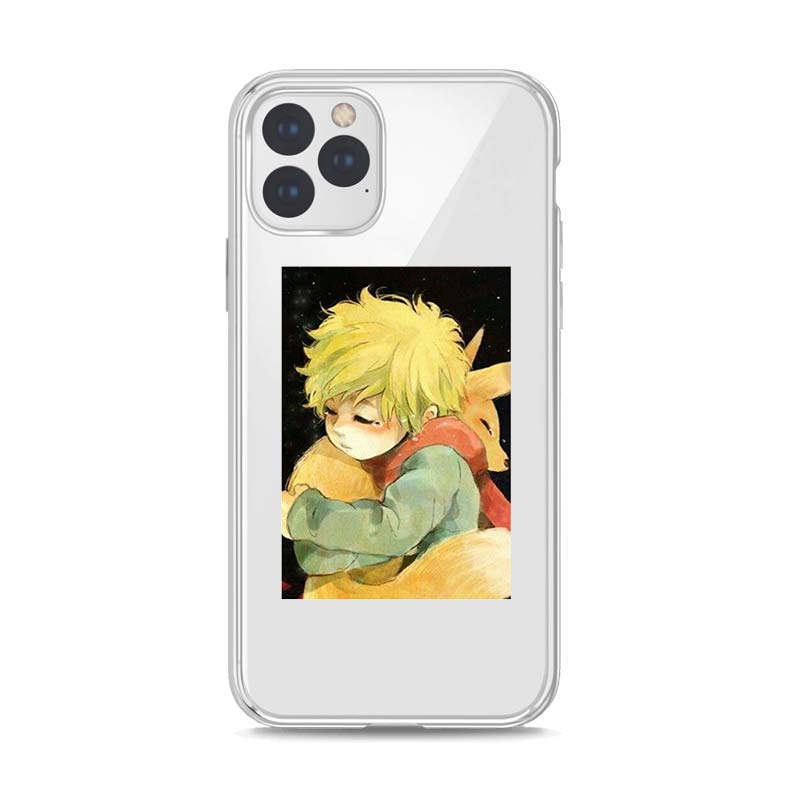 Силиконовый чехол «Маленький принц и лиса» для Apple IPhone 13 12 Mini 11 Pro XS MAX XR X 8 7 6 6S 5 Plus SE, чехол для телефона