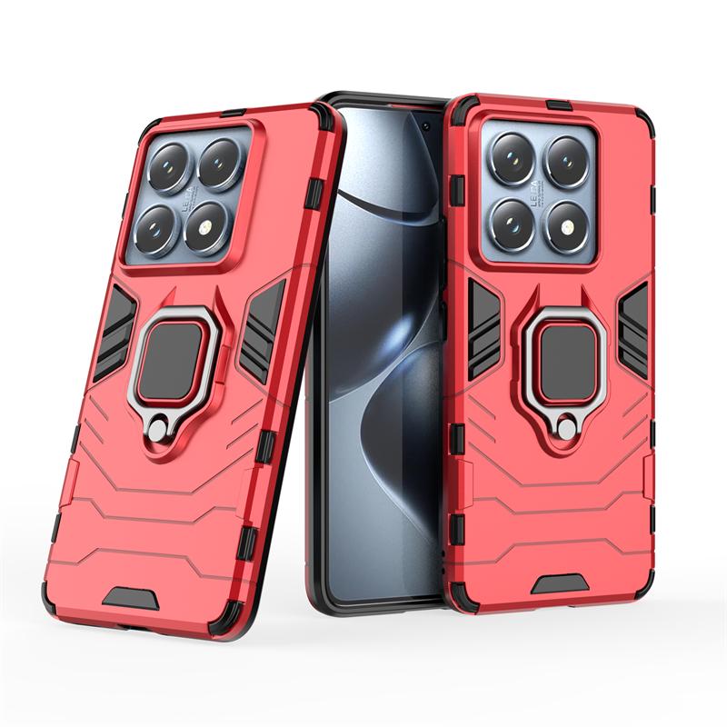 For Xiaomi 14T Pro 5G Case Shockproof Armor Magnetic Holder Ring Cover For Mi 14T Pro 14TPro Mi14T Xiaomi14T T14 Pro Cases