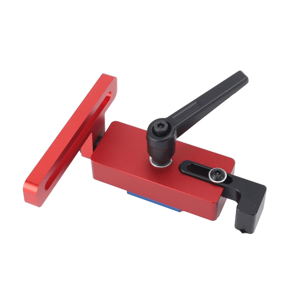 Упор для торцовочной пилы типа 45 Алюминиевый с поворотной на 90 градусов ручкой Точный Т-образный трек Ограничитель для инструментов для деревообработки