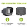 WiFi Tuya Outdoor Motion Sensor Detector APP Remote Control PIR Sensor Infrared Security Burglar Alarm Compatible with Alexa
