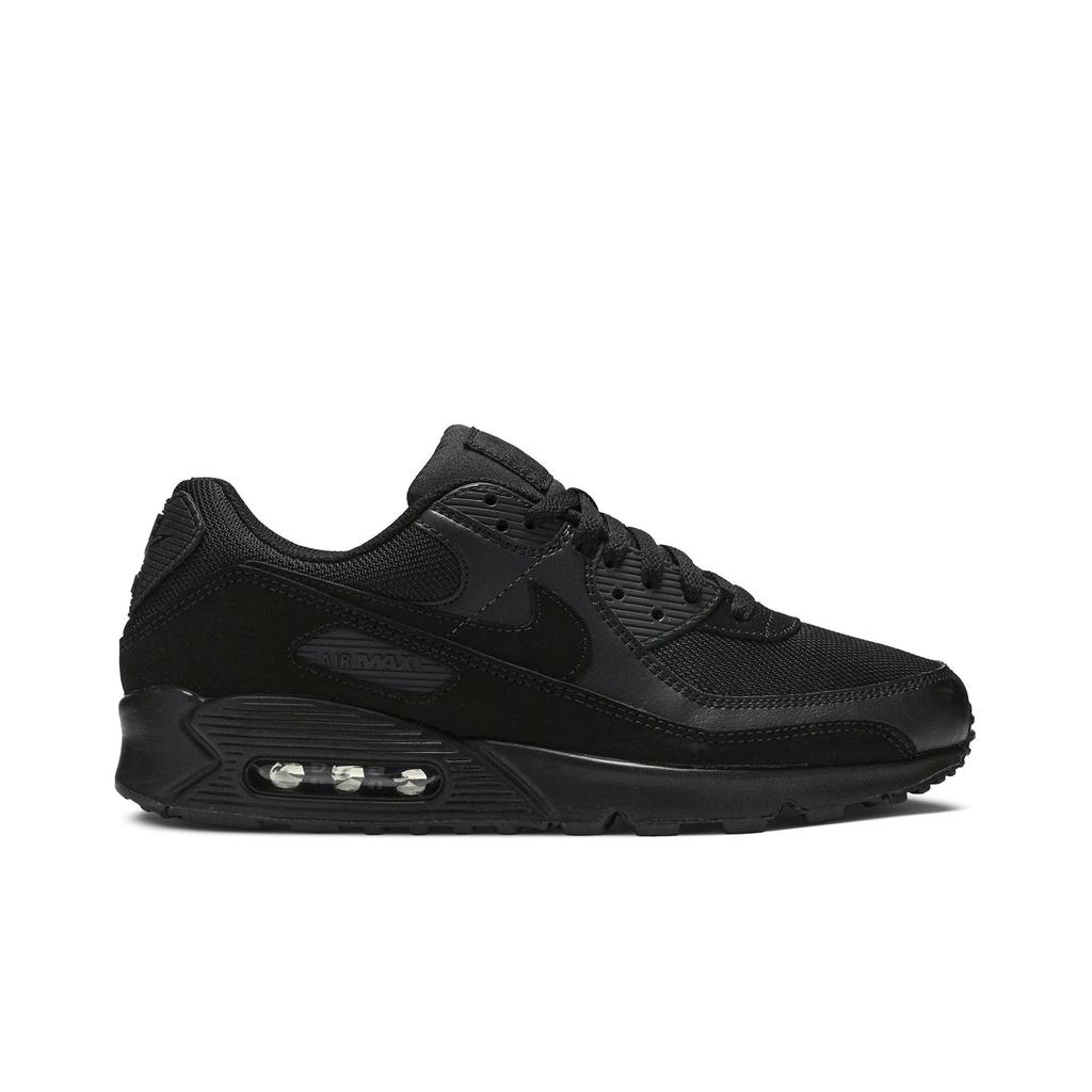 Nike Air Max 90 'Triple Black' (унисекс) Черные / Черные / Черные Беговые Кроссовки CN8490 003