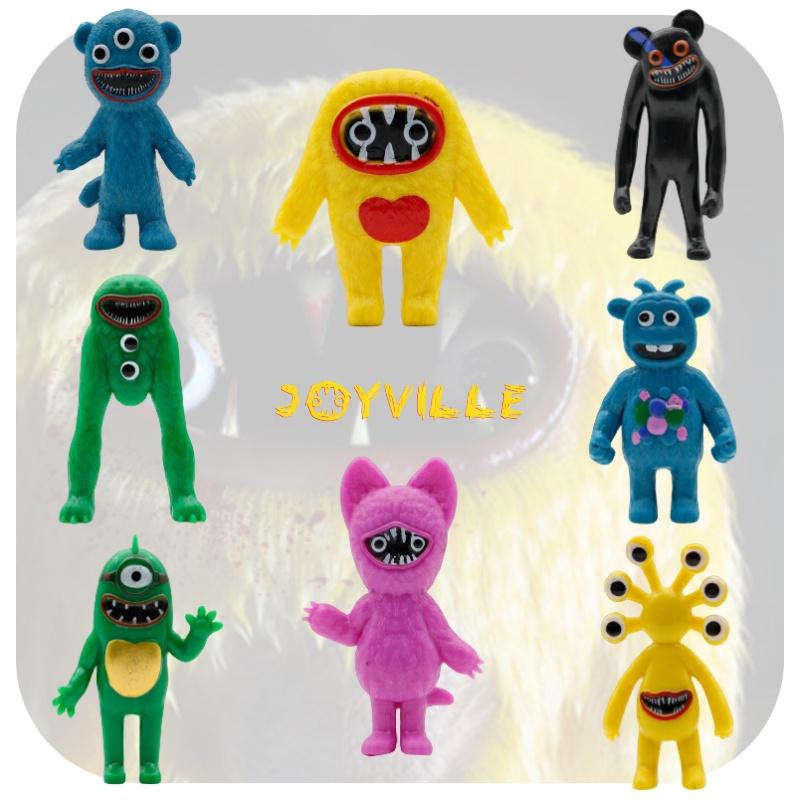 Фигурка из ПВХ Модель Улыбающийся Монстр Долина Радости Динозавр Ужас Игра Украшение для Торта