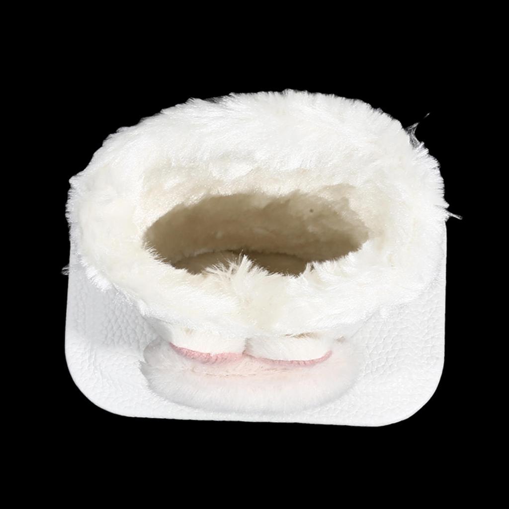 1 шт. Милый плюшевый держатель для очков с подкладкой, органайзер для хранения очков против царапин, современный прочный мультяшный держатель для ручек для офиса, прикроватной тумбочки