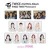 2nd Mini Album PAGE TWO Photocard PINK Version