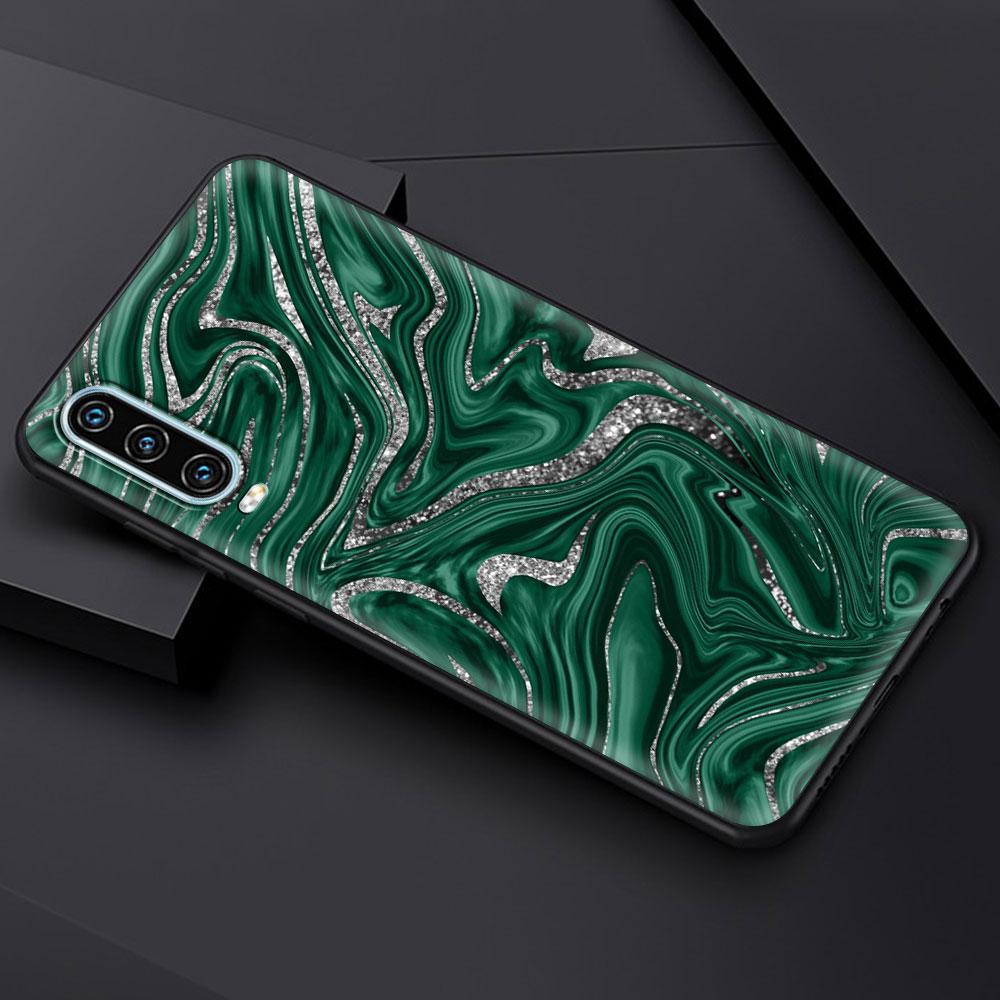 Чехол с мраморным узором и золотыми блестками для Huawei P50 P40 P30 Lite E P20 Pro Y9 Y7 Y6 2019 P Smart 2021 Z Y6p Y7a Y9s, мягкая крышка для телефона