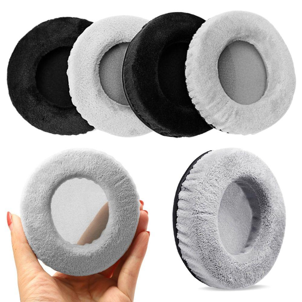 Velvet Headphone Accessories Flannelette Earphone Case Ear Pads Cushion Cover Replacement Earpads
