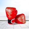 Боксерские перчатки, удобные перчатки для кикбоксинга, профессиональные боксерские перчатки из искусственной кожи, перчатки для тхэквондо, тренировочные перчатки с песком