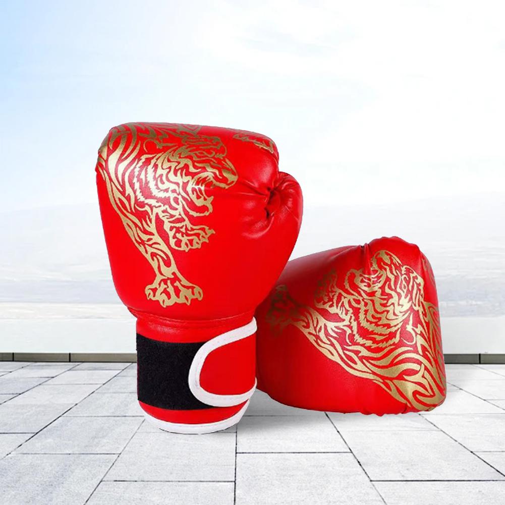 Боксерские перчатки, удобные перчатки для кикбоксинга, профессиональные боксерские перчатки из искусственной кожи, перчатки для тхэквондо, тренировочные перчатки с песком