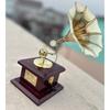 Timeless Elegance: Handmade Vintage Dummy Gramophone for Home Décor & Memorial Gifting