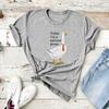 Summer Round Neck 3D Today I Am A Serious Goose Print Top  Fashionable Casual Short Sleeved Women's T-shirts