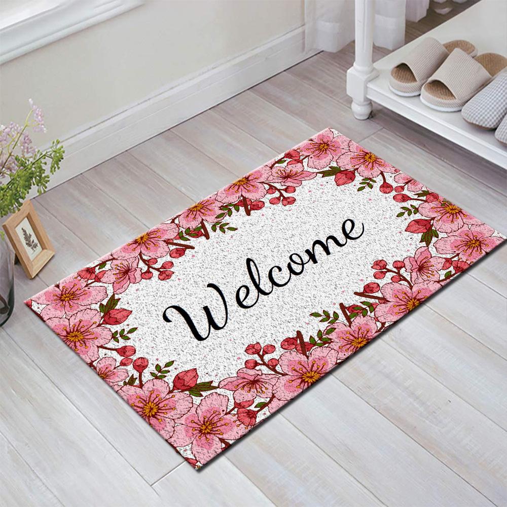 Fresh Home Can Be Cut Pvc Door Mat Non-Slip Spinneret Floor Mat Plastic Dust Carpet Diy