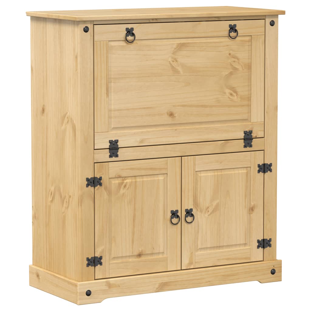 Vidaxl Szafka Na Wino Corona, 97X45X114 Cm, Lite Drewno Sosnowe