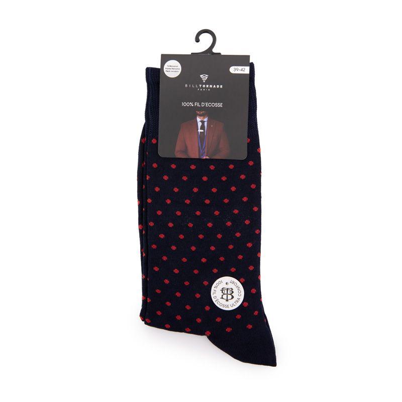 Мужские фантазийные носки из шотландского хлопка BILL TORNADE