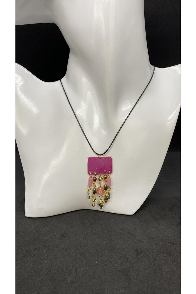 Подарок на день рождения, этническое подлинное хиппи, богемное модное ювелирное ожерелье ручной работы