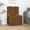 VidaXL Storage Box Honey Brown 58x40.5x42 Cm Solid Pine Wood 824996