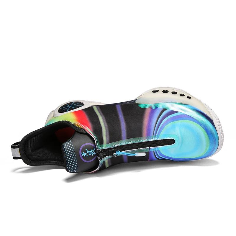 Новые кроссовки для баскетбола 2024 года, дизайнерские баскетбольные ботинки на молнии унисекс, износостойкие уличные кроссовки для унисекс, брендовые спортивные тренажеры