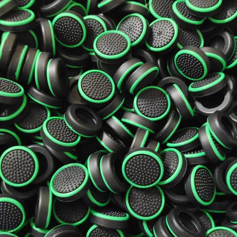 Флуоресцентные двухцветные силиконовые колпачки для джойстика Nintendo Switch Lite