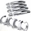 FUNDUOO For Volkswagen VW Tiguan 2009 - 2014 High Quality Chrome Car Door Handle Cover Cup Bowl Trim