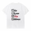 Given Yaoi Bl Vintage Harajuku Kawaii Couple Cotton Tshirt Unisex Unisex New Top Summer Breathable Cotton Oneck Tshirt