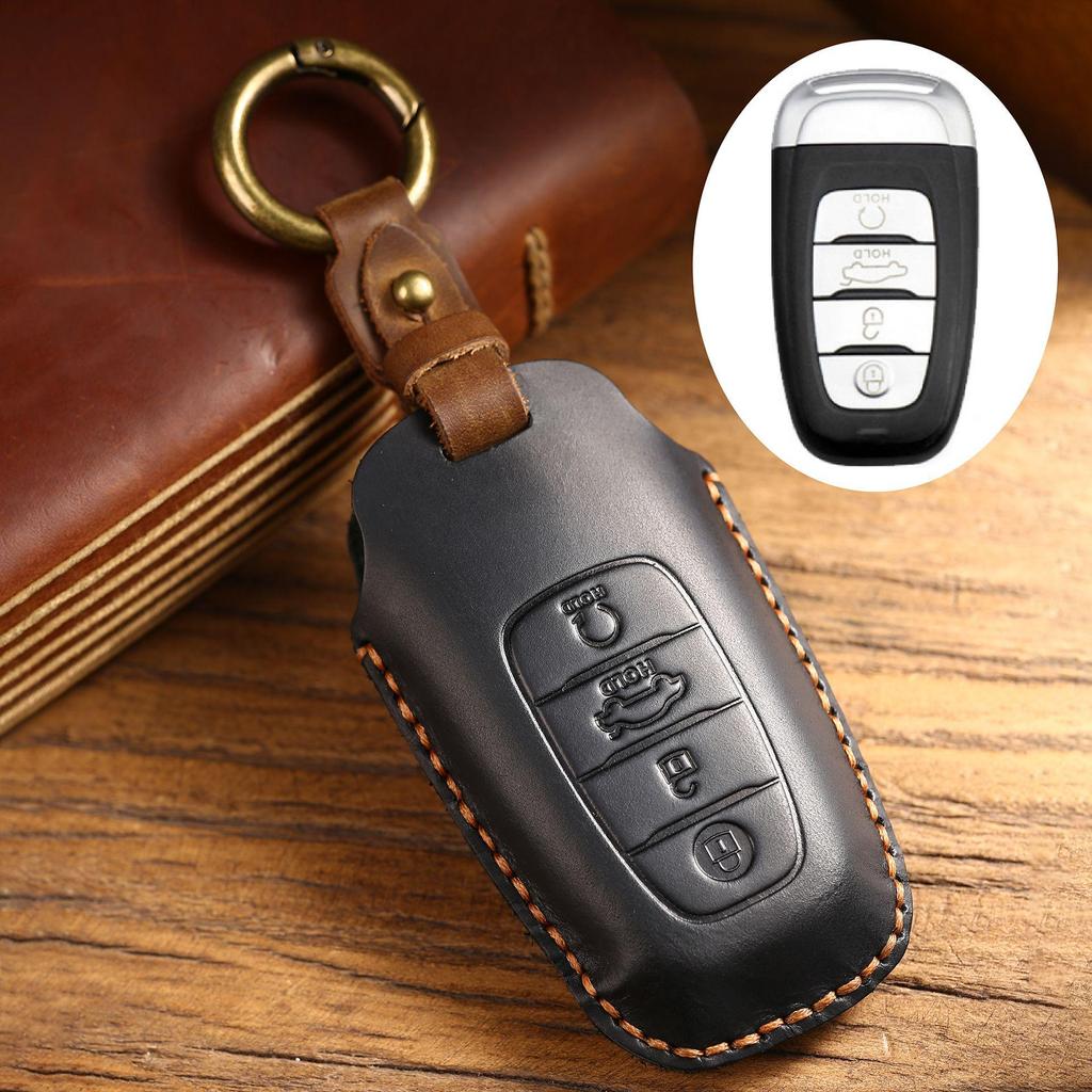 FAW Hongqi H7 Premium Key Case: Stylish Unisex Car Accessory with High-End Buckle