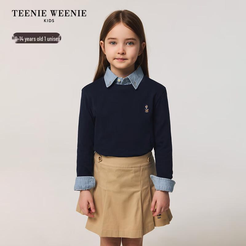 Teenie Weenie Bear Kids' Long Sleeve Crew Neck T-Shirt