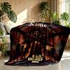 Custom Name Personalized The Evil Dead Print Blanket, Home Decor, Bedroom, Sofa, Camping, Couch, Gifts for Birthday Christmas
